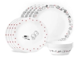 סט 12 חלקים ל 4 סועדים Corelle Hello Kitty